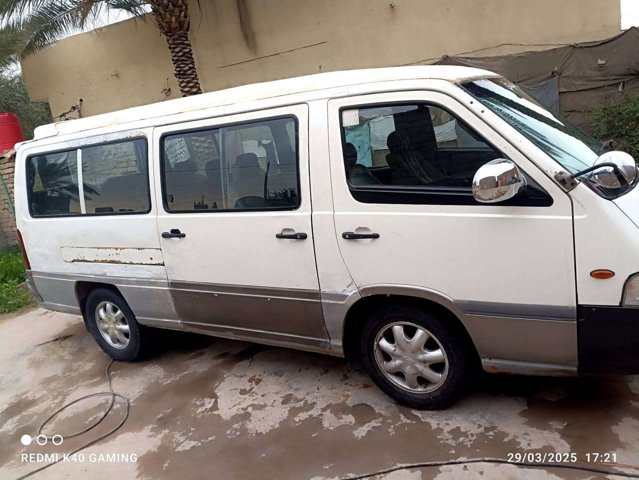 سلام عليكم ستانا للبيع موديل 96 جاهزة على 24 حباية عوزها بس صبغ مكينة كير جدد  حدادية جديدة كهربائيه كلها شغالة غرفة حلوة السعر خاص وترهم مراوس ***********
