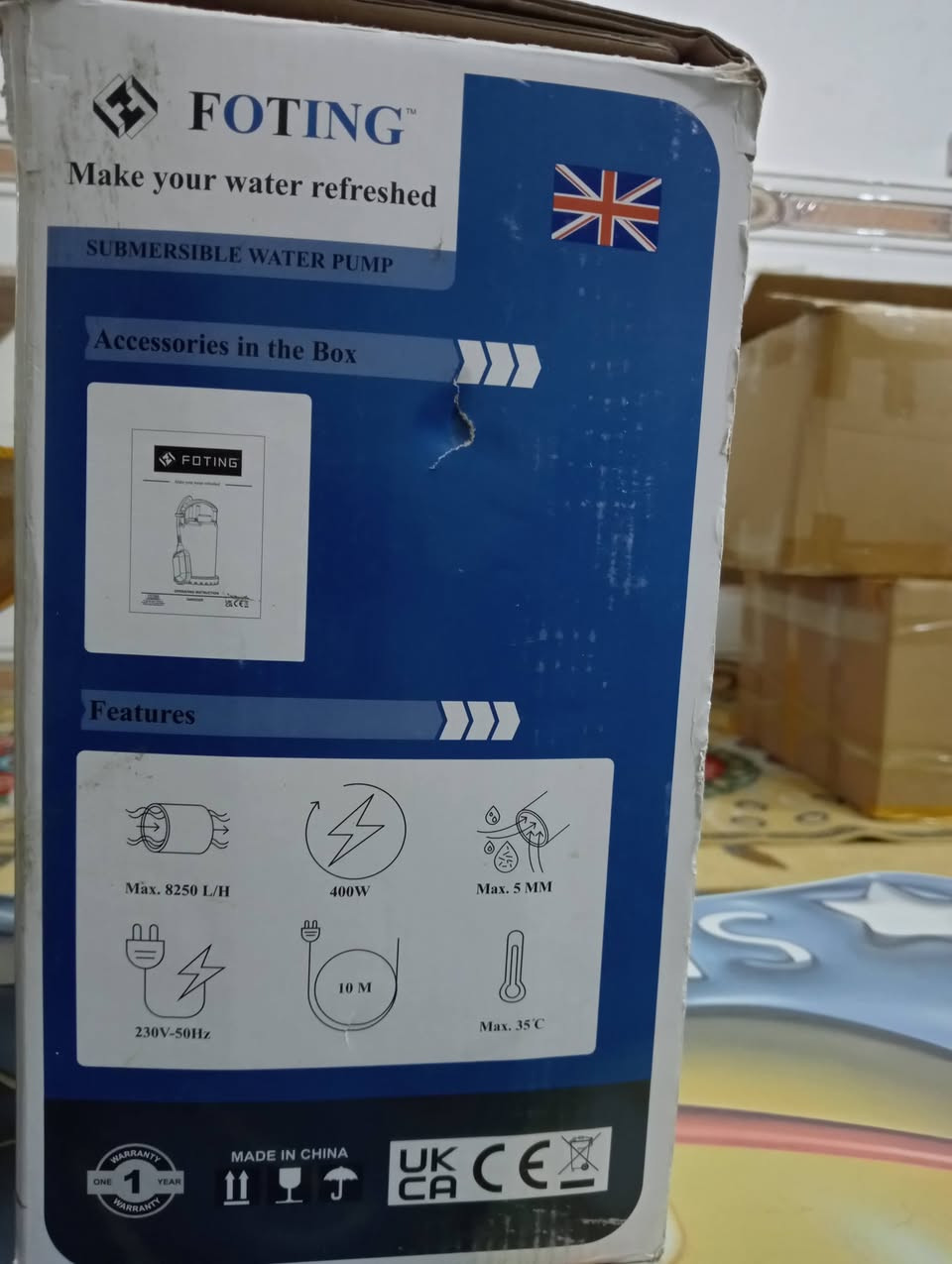 السلام عليكم ورحمة الله وبركاته غطاس ماء باله امازون أصلي وزن ثقيل سل ستيل ضد الصدأ بهذا الشكل عنواني محافظة ميسان سعره 80الف يتوفر توصيل للمحافظات حسب الاتفاق كسر كارتون شرط الفحص الشراي يجي خاص وبخدمته الاعتماد رصيد أبو العشره آسيا ينقطع من الحساب


**إذا كنت صاحب هذا الإعلان وتريد حذفه لأي سبب، رجاءا أرسل رسالة إلى الدعم الفني**