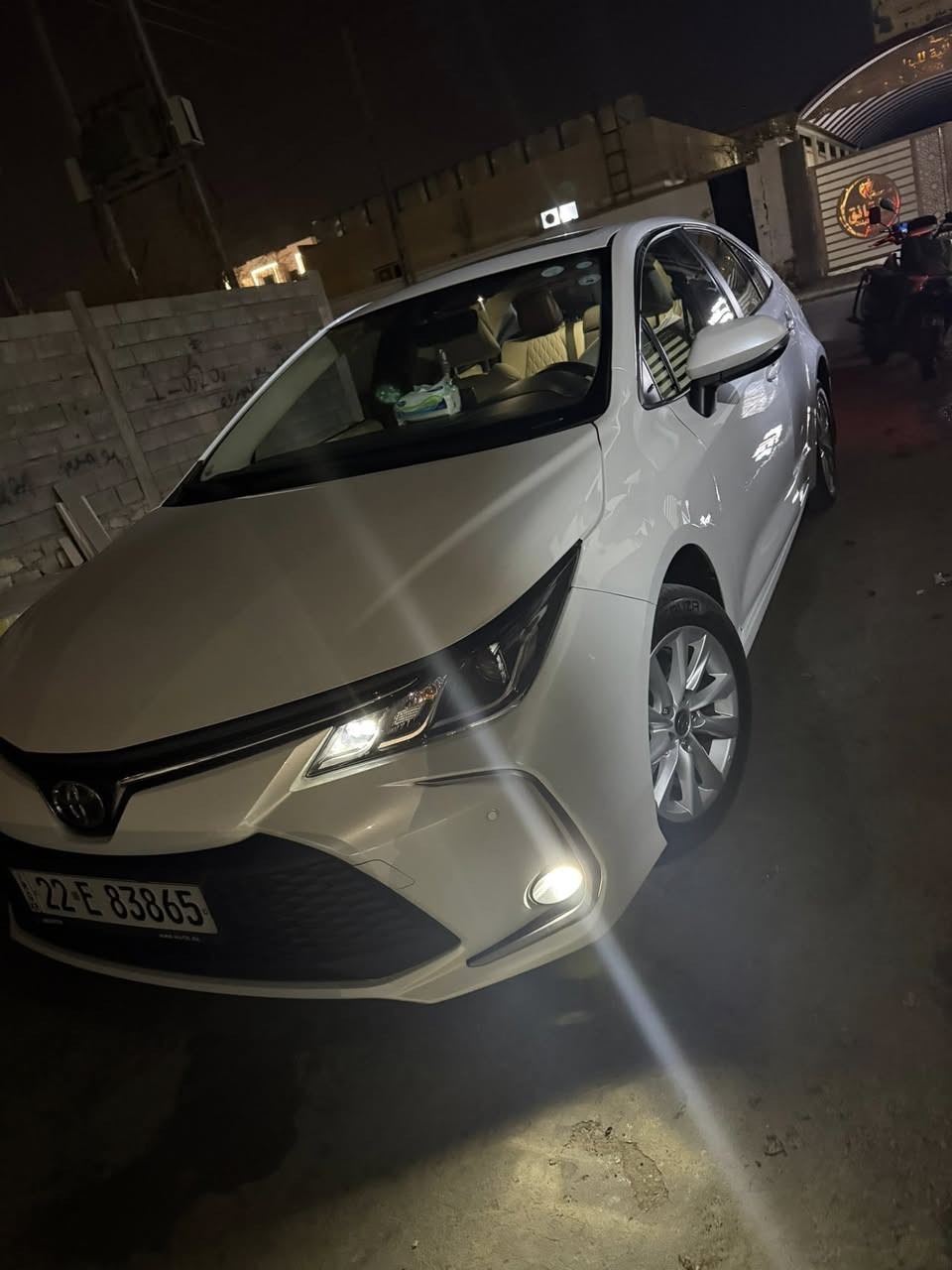 كورلا موديل 23
ساز بانزين 
رقم اربيل 

مكفولة كفالة عامة 
عدا رصعة بسيطة جدا بالبنيد واضحة بالصور
والباقي كفالة 
بصمة 
فتحة 
تحكمات فول 
ماشية 100 الف 
السعر 169 قفلها 
مكاني رمادي 
تحويل مباشر 
للاستفسار // ‭0782 651 8608‬
