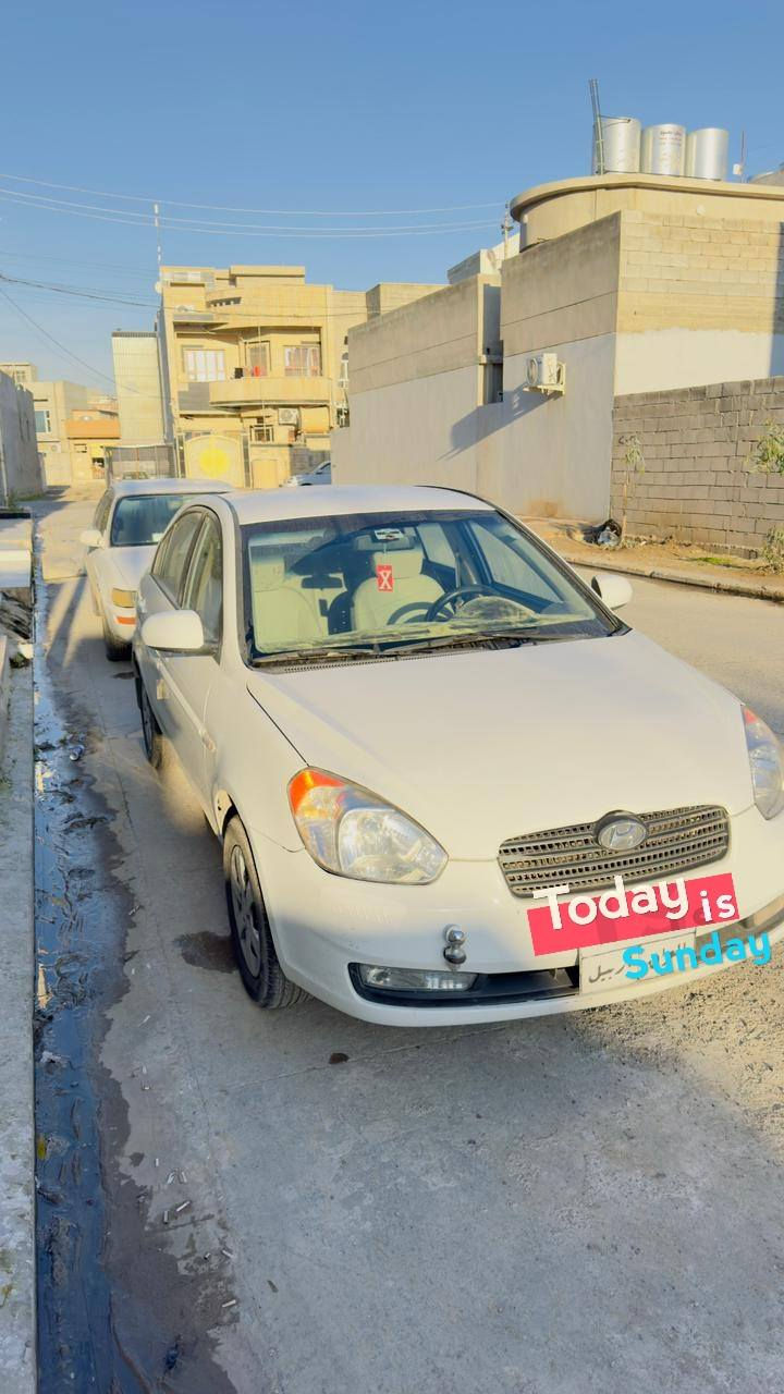 اكسنت ٢٠١٠ ابيض محرك 1600 صبغ بداية ربع البوند بدون بارد سنويه ساقطه ب ٢٥ 
0773 562 8199
95 $
***********

