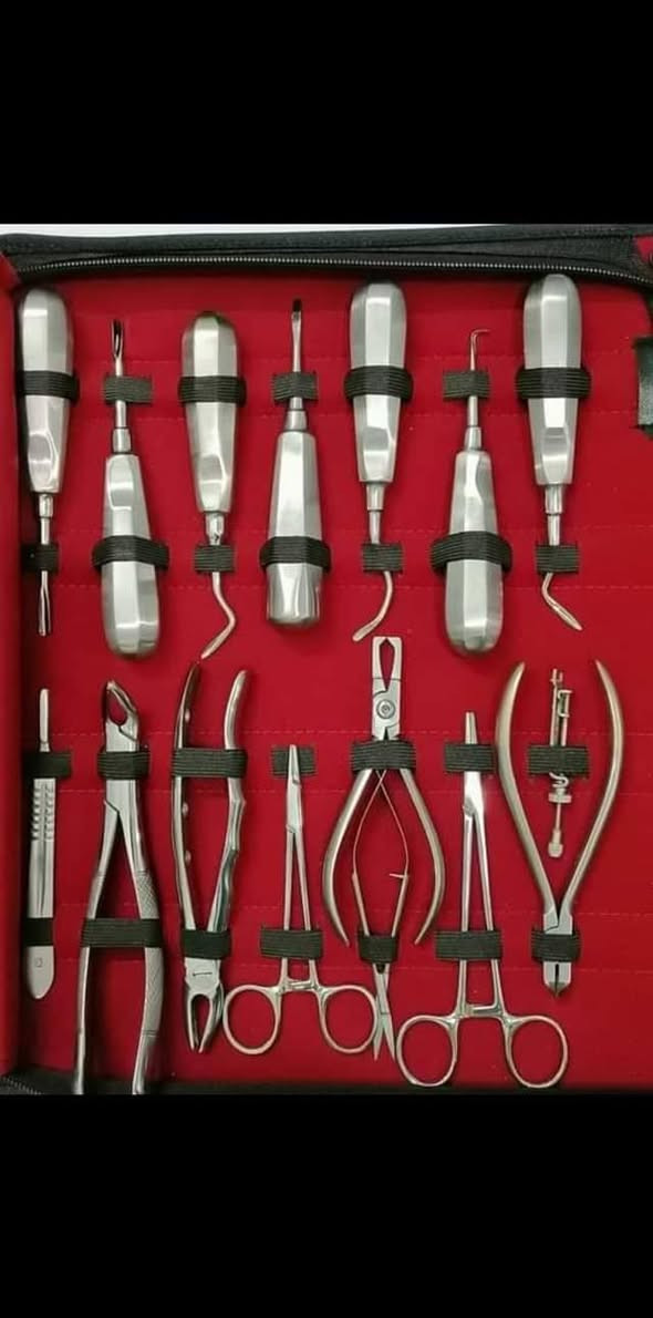 We are exporters worldwide we have all dental instruments tools high quality
#dentistry #dentalhealthcare #dentaltechnician #dentist #dentalassistant #dentistryworld #dentalpractice #DentalClinic #dentalcare #dentalhygienist #dentalimplants #dentalhealth #dental


**إذا كنت صاحب هذا الإعلان وتريد حذفه لأي سبب، رجاءا أرسل رسالة إلى الدعم الفني**