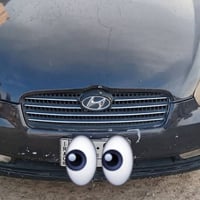 هونداي اكسنت موديل ٢٠٠٩ وارد امريكي حادث الخارج بس جاملغ امامي ايمن بد...