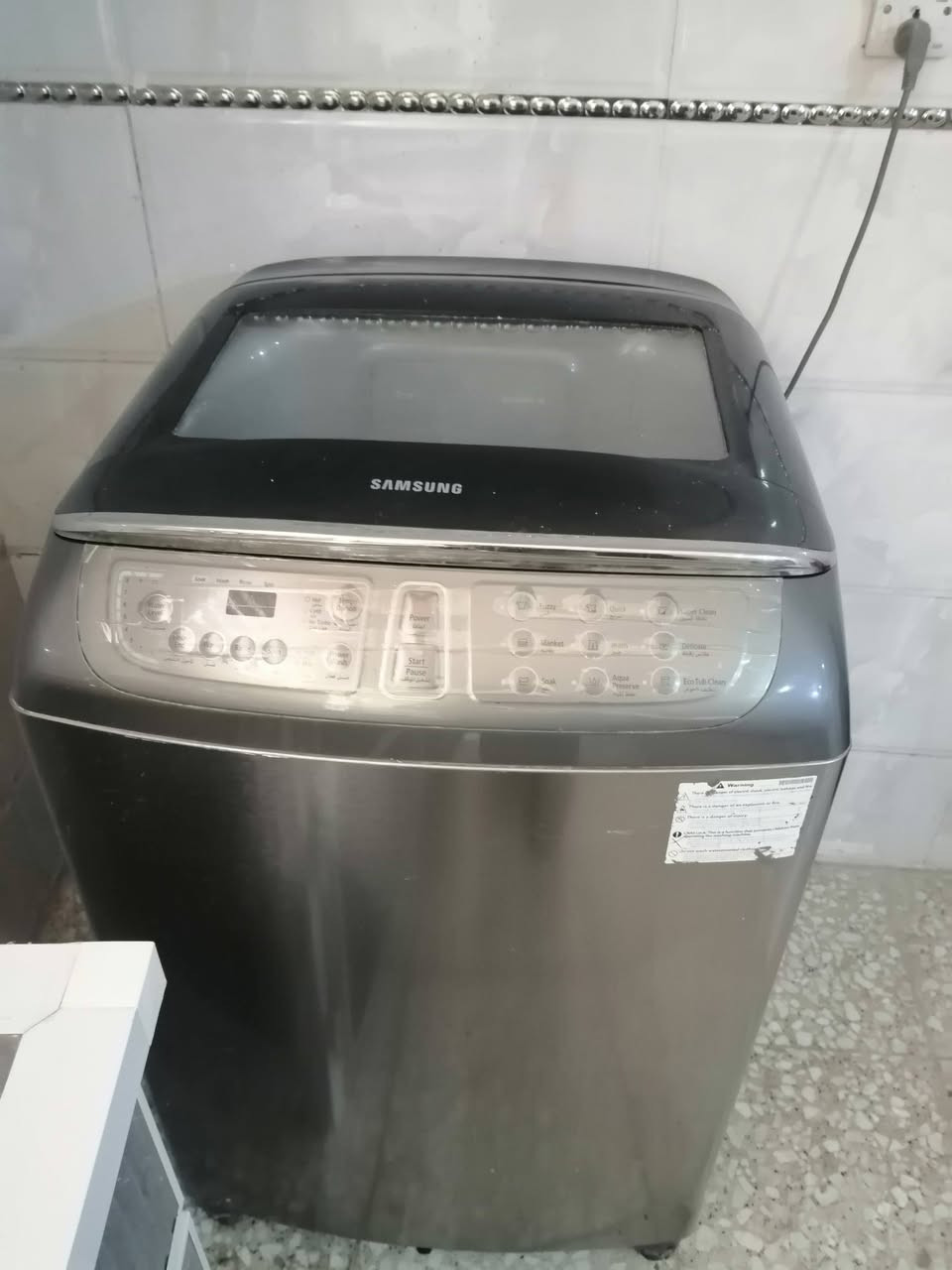 غسالة سامسونك 18 كليو نظيفة كلش السعر ٢٢٥ للاستفسار الاتصال على الرقم ***********
