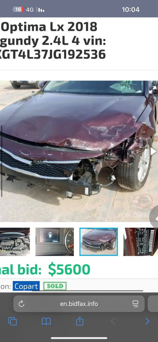 وبتمه مديل 18 لون مروني
رقم نجف. مداور ثاني يوم
سياره جاهزه ماناقصه برغي
حادثه جاملغ وبنيد واضح بل سوره وبيه بارد بلهلال لخلفي
سياره جاهزه من كلشي محرك مامفتوح مكينه وكير مكفوله سعر 130 عنواني كربلا. فقط بيع ***********
ستفسار انتصل
