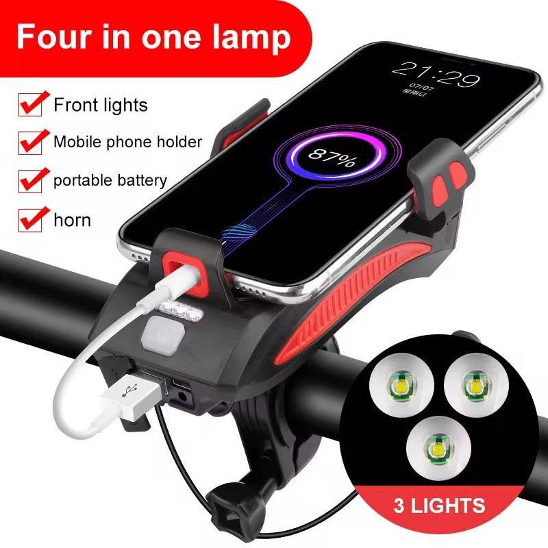 🚴‍♂️🔊 مصباح دراجة قوي مع بوق 130 ديسيبل وحامل هاتف قابل للتعديل 📱
بطارية 5–10 ساعات وأنماط إضاءة متعددة ✨
تصميم مدمج وعملي لركوب آمن وممتع! 💪


**إذا كنت صاحب هذا الإعلان وتريد حذفه لأي سبب، رجاءا أرسل رسالة إلى الدعم الفني**