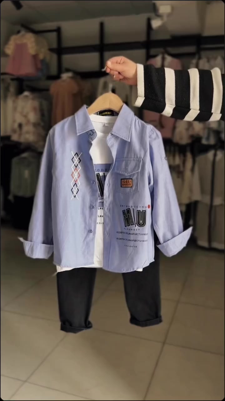 طقم ولادي عمر 2~5 سنة
عمار لملابس الأطفال 
العزيزية_شارع الخليج_عمارة علي حسين الجميل_داخل القيصرية_مقابل اكسسوارات ابو احمد
التوصيل لكل المحافظات🚕🚕🚕
#ملابساطفال #ازياء #العزيزية #رمضان


**إذا كنت صاحب هذا الإعلان وتريد حذفه لأي سبب، رجاءا أرسل رسالة إلى الدعم الفني**