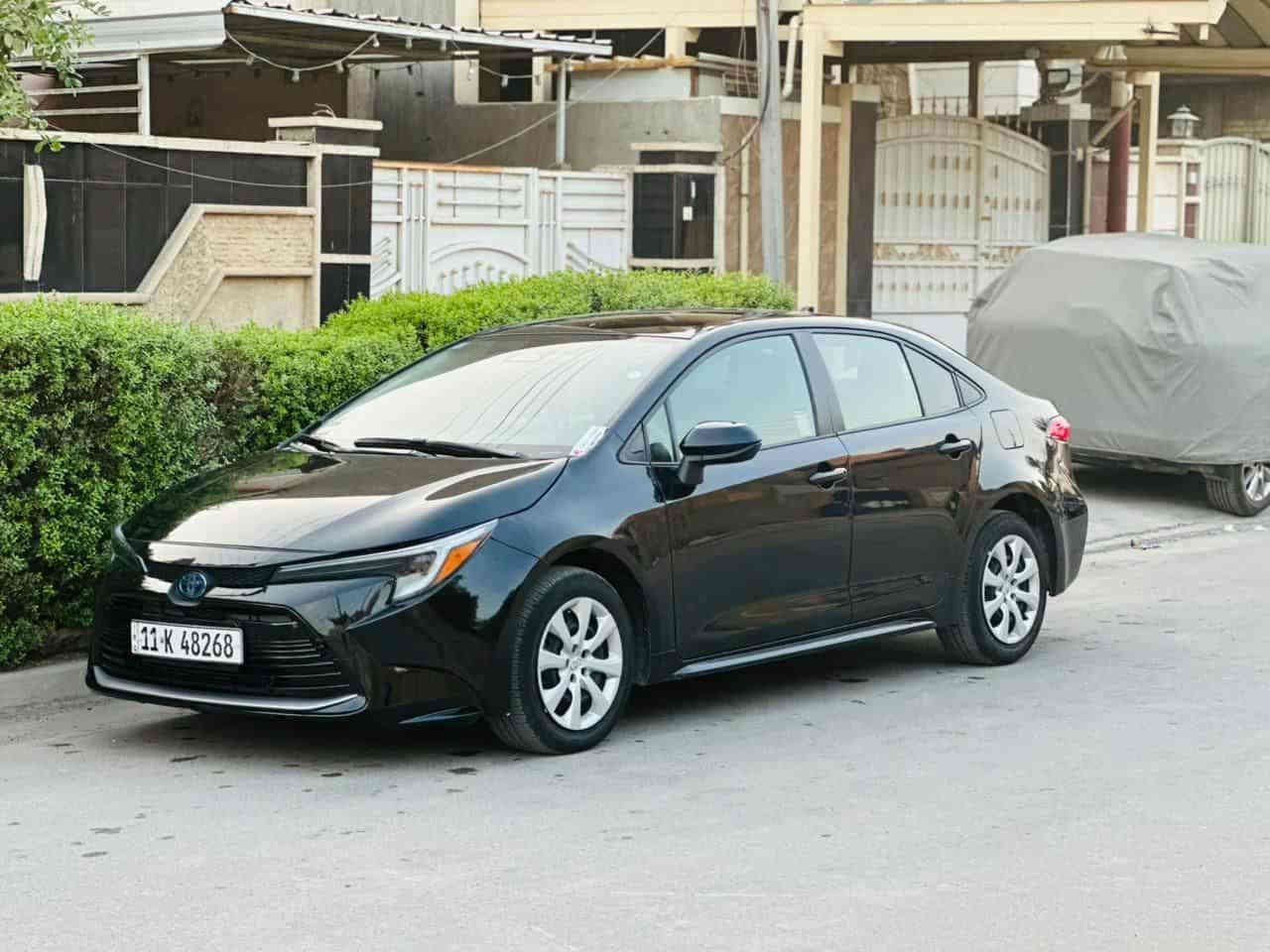 كورلا هايبرد موديل 25وارد امريكي كامل مواصفات ما عدا بصمه لون اسود مراوس  أو للبيع السعر 153وبيه مجال رقم هاتف ***********واتساب موجود
