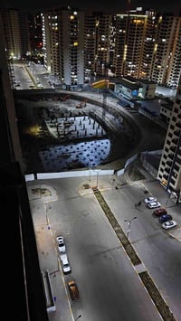 شقة للايجار فارغة بمجمع دار السلام مساحة 134م طابق 14 بناية D8  تفاصيل...