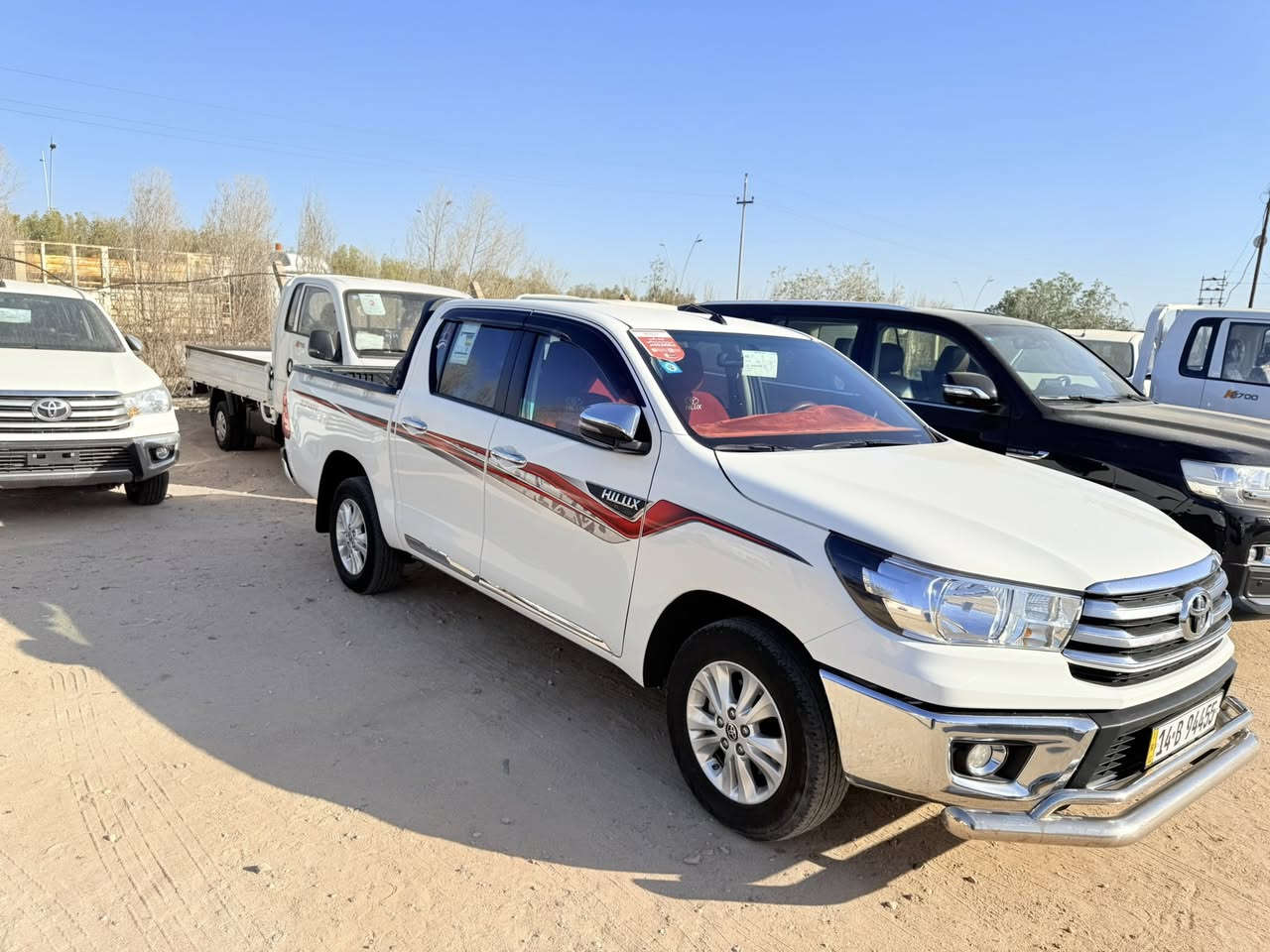 هايلوكس 2025 اوتوماتيك ماشية 33 الف رقم بصرة تحويل مباشر سيارة مكفوله ضمان شركة ساز
السعر300 ورقه مكاني البصرة سفوان ***********

***********
