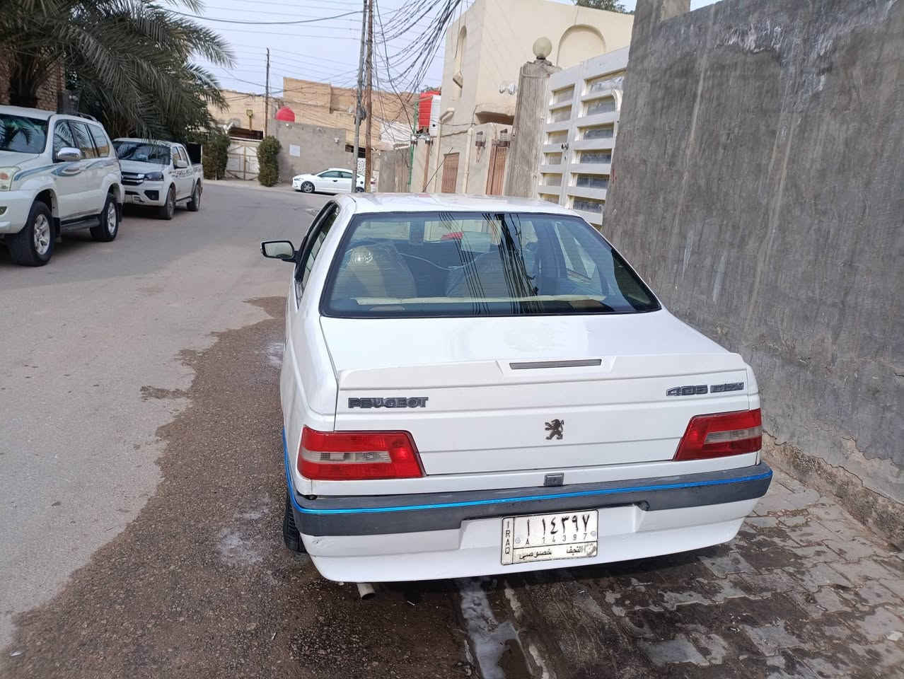 بيجو 405 رقم نجف موديل 12  محدثه 16 سياره مكفوله لا صبغ ولا تبديل فقط بارد بل دور الجاملغ الخلفي تبريد شغال مكينه وكير وحداديه خير من الله تخم تاير
السعر 43 وبيه مجال 
لاستفسار ***********
