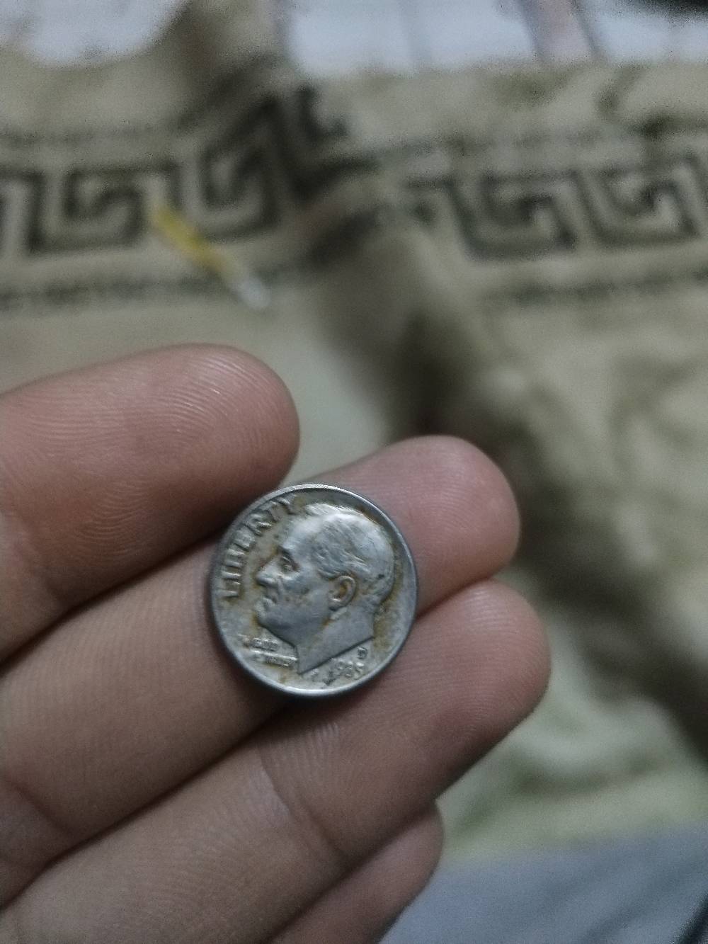 بغداد الشعله عشره سنت One DIME 1985 p