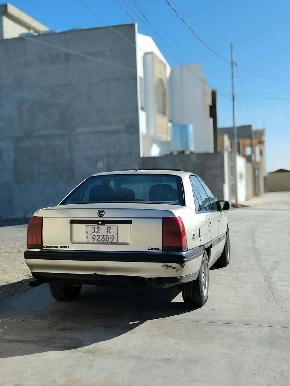 اوبل اوميكا 1992
حجم 26 محرك 2.6 تعمير جديد شرط الكير والمحرك

فول اوتوماتيك 

رقم انكليزي هزة جديدة

شرط التحويل 

السعر 26 وبي مجال العنوان موصل 

*********** المو شراي لايتعبني
