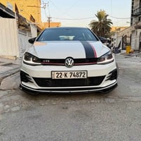 كولف gti موديل 21 كير عادي بدون صبغ حادث بسيط صور الحادث موجودة والسون...