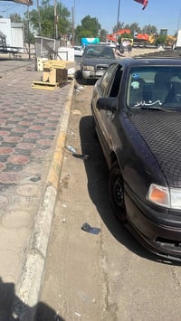 اوبل فيكترا موديل 92 السياره كامله من كل شيء السياره بيها ضربه خفيفه 0...