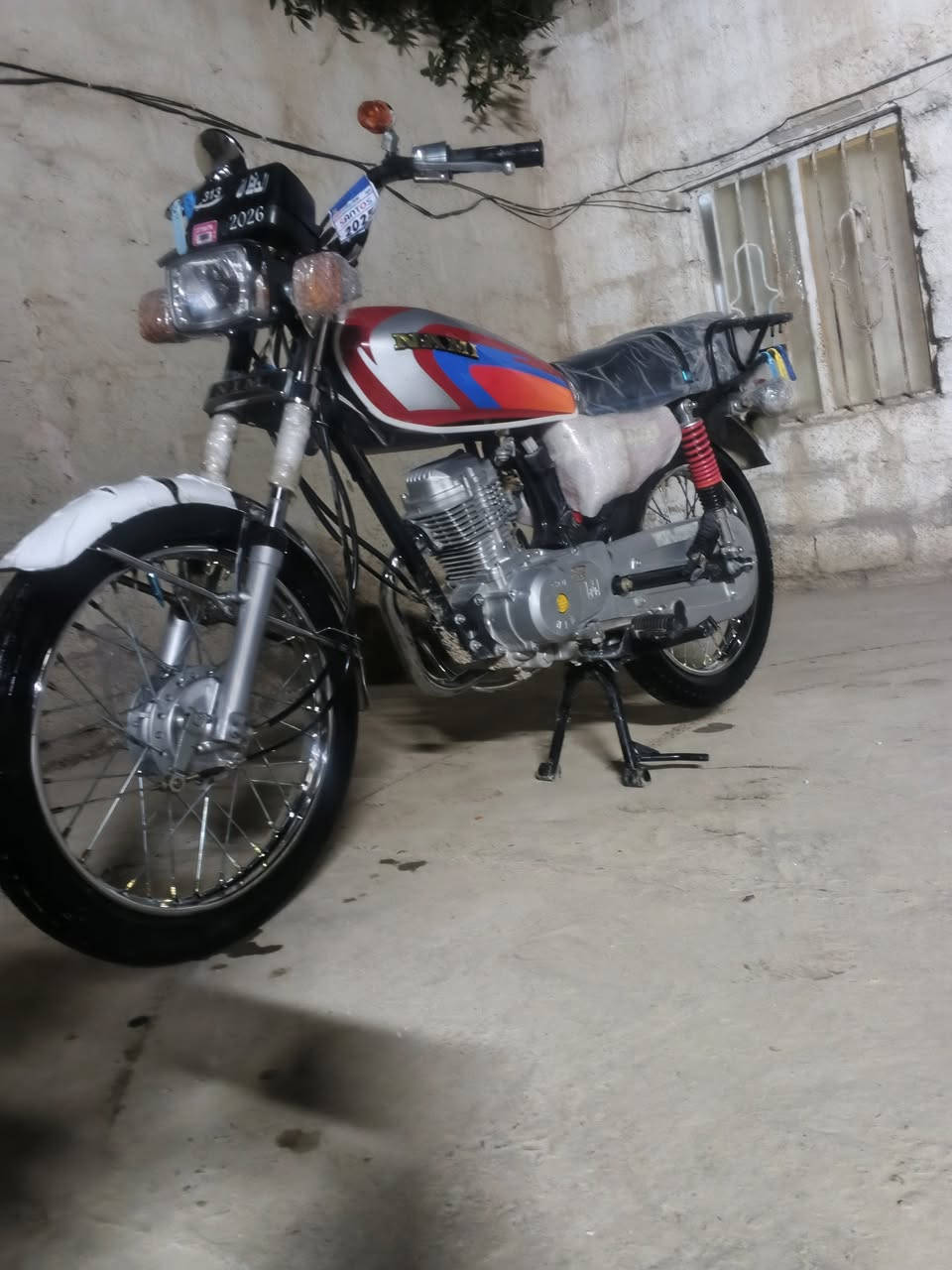 سلام عليكم دراجة نامه امتياز موديل 2026 أوراق اسكنر مكان كربلاء العطيشي السعر 700 أو بيه مجال قليل الرقم ***********
