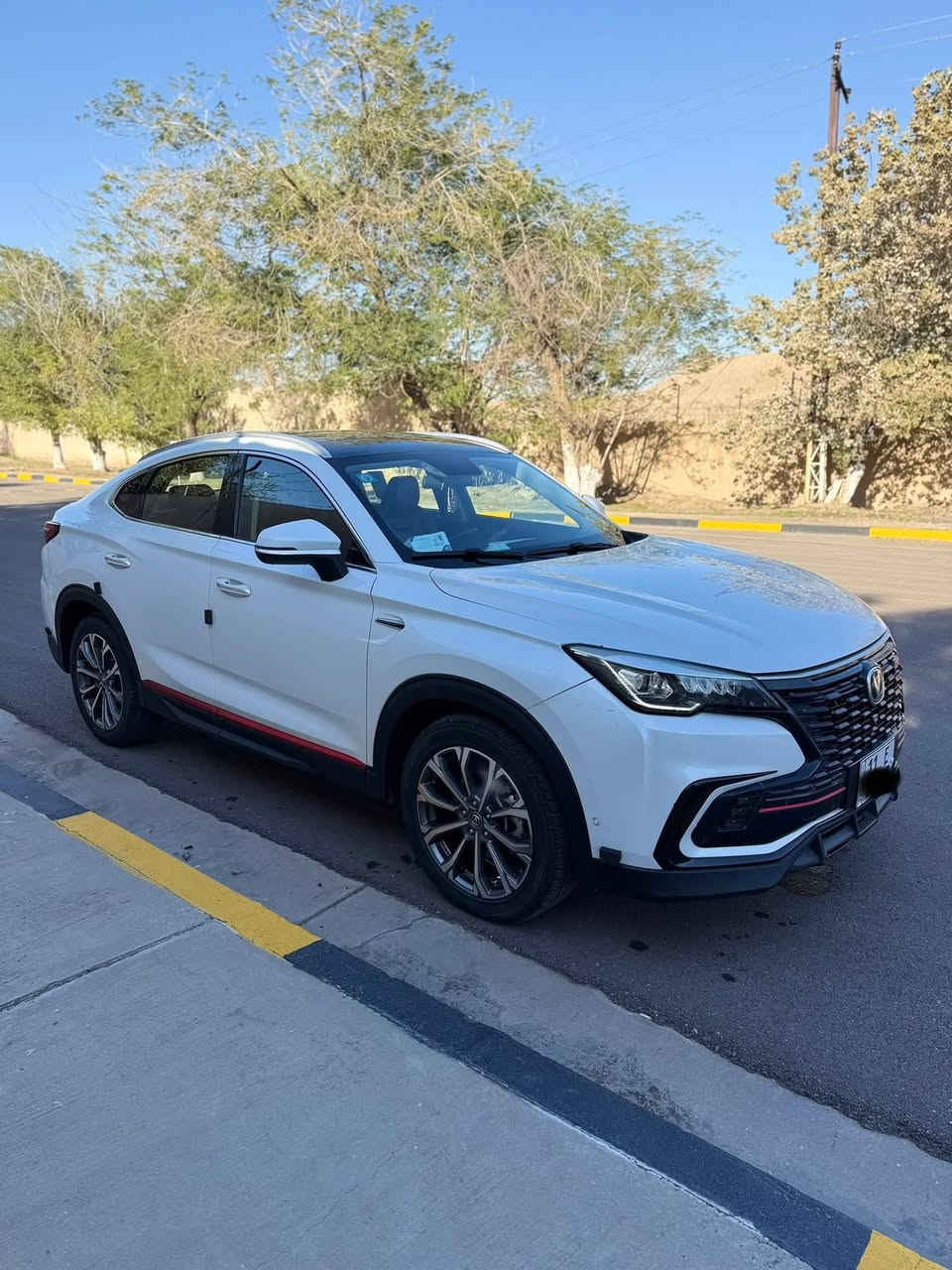 السلام عليكم
شانجان موديل 2022 كفاله عامه ماشيةالسعر 170 قابل للتفاوض للاستفسار *********** 
مكان السياره/مطار بغداد الدولي/قرب جامعه المشرق
مواصفات السياره :

- فول مواصفات 
- بصمه تشغيل عن بعد 
- تحكم عن بعد 
- وقوف ذاتي 
- ثلاث انظمه قياده ( sport - normal - eco )
- ⁠رادر جانبي 
- ⁠رادر خلفي 
- ⁠رادر امامي 
- ⁠بانوراما 
- ⁠لايت led 
- ⁠كاميرات 360 درجه خزن ٢٤ ساعه 
- ⁠قياده اليه 15م
- ⁠كشنات تدفئه 
- ⁠كشنات تبريد نظامين 
- ⁠خزن رام 
- ⁠مرايات شفط 
- ⁠حساس خلفي 
- ⁠حساس امامي 
- ⁠حساس جانبي 
- ⁠إشاره بالمرايه 
- ⁠صندوك كهرباء 
- ⁠كشنات لون احمر 
- ⁠ويل 20 
سياره بيها بارد كلش بسيط وومبين اباب السائق من جوه 
وبيها طخه بسيط من الخلف
