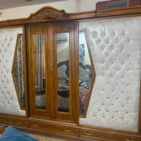 غرفه نوم خشب صاج تسكام مستعمله قليل العنوان بغداد الشعب 07715249082 ال...