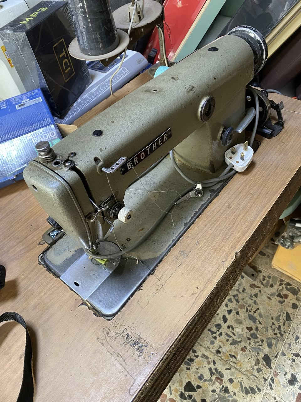 إسلام عليكم مكينه براذر  57 مكينه جديده نضيفه ماطور اقتصادي السعر 250 واستفسار ***********
