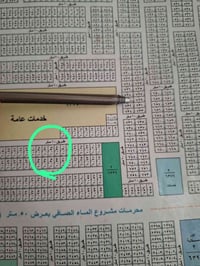 للبيع قطعه ارض رقمها 1034  200m عليها مي ومجاري وخدمات عليها شارع رح ي...