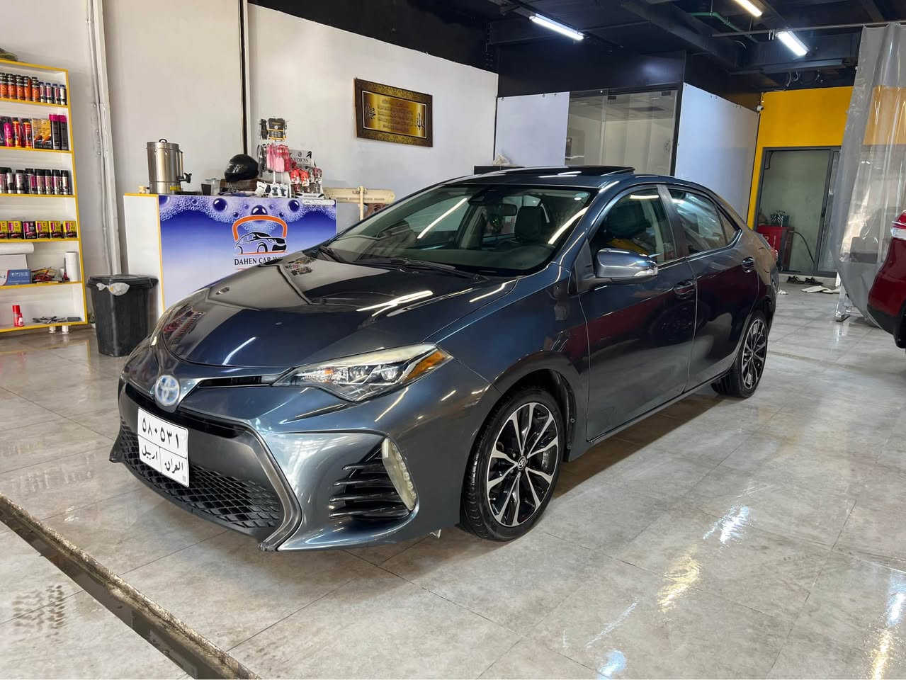 كرولا موديل 2018
مواسةفات ئةمريكى 
90 مايل رويشتووه 
مواسةفات - se plus - فول فول 1/1
بةسمه - سلايت 
گير - مةكينه - تةحويل - غرامه - بةشةرت 
بةناوى خومانه
رةقةم شانسى دانراوه 
بوياغ - چاملغ سةكن پيشةوه - دوو بست دوسه - دوو دةرگاى بيلاد گوراوه 
پيش و دواوةى - كةبسه 
ئيرباگ بةشةرت - نةتةقيوه 
شوين - هةولير 
*********** وةتس ئةپ

تويوتا كرولا
وارد امريكى
موديل 2018
90 مايل ماشي
مواصفات - se plus - فول فول 1/1
بصمة - فتحة 
محرك - گير - شرط
تحويل نفس يوم 
رقم شانصي موجود 
صبغ - جاملغ امامي سكن - شوية دوسة - بابين بيلادي نفس لون 
بجم - خلف - كبس 
ارباگ سليمة - 100 % 100 
مكان سيارة - اربيل
*********** وتس اب أربيل, العراق
