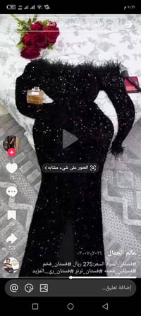 فستان • قياس ٣٨ • ملبوس مرة