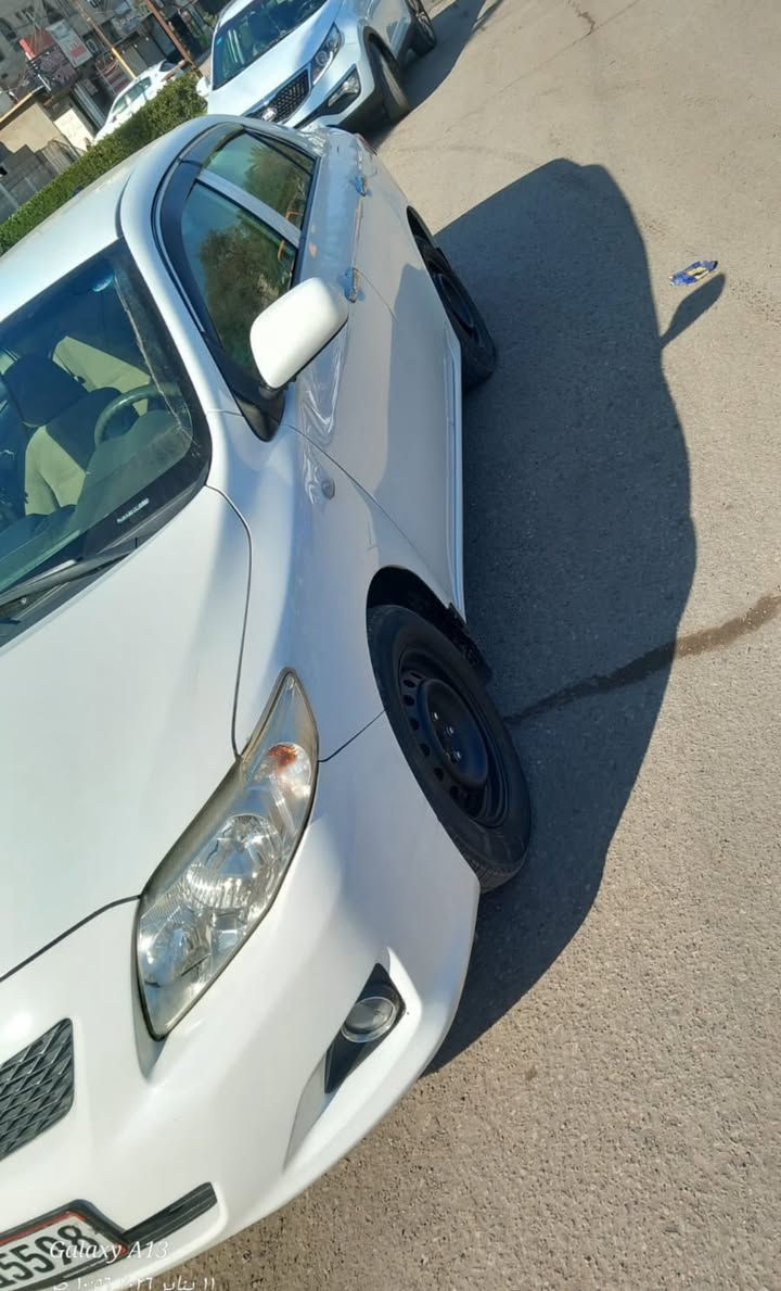 كورلا 2010خليجي
كفاله عامه من كلشي
 عدا تكحيل بسيط مأشر بالسونار 
سياره نضيفه جداً
كير كفاله 
محرك كفاله 
مواصفات معروفه
رقم اريبل 
مكان بغداد 
السعر   125 وبيه مجال
***********
