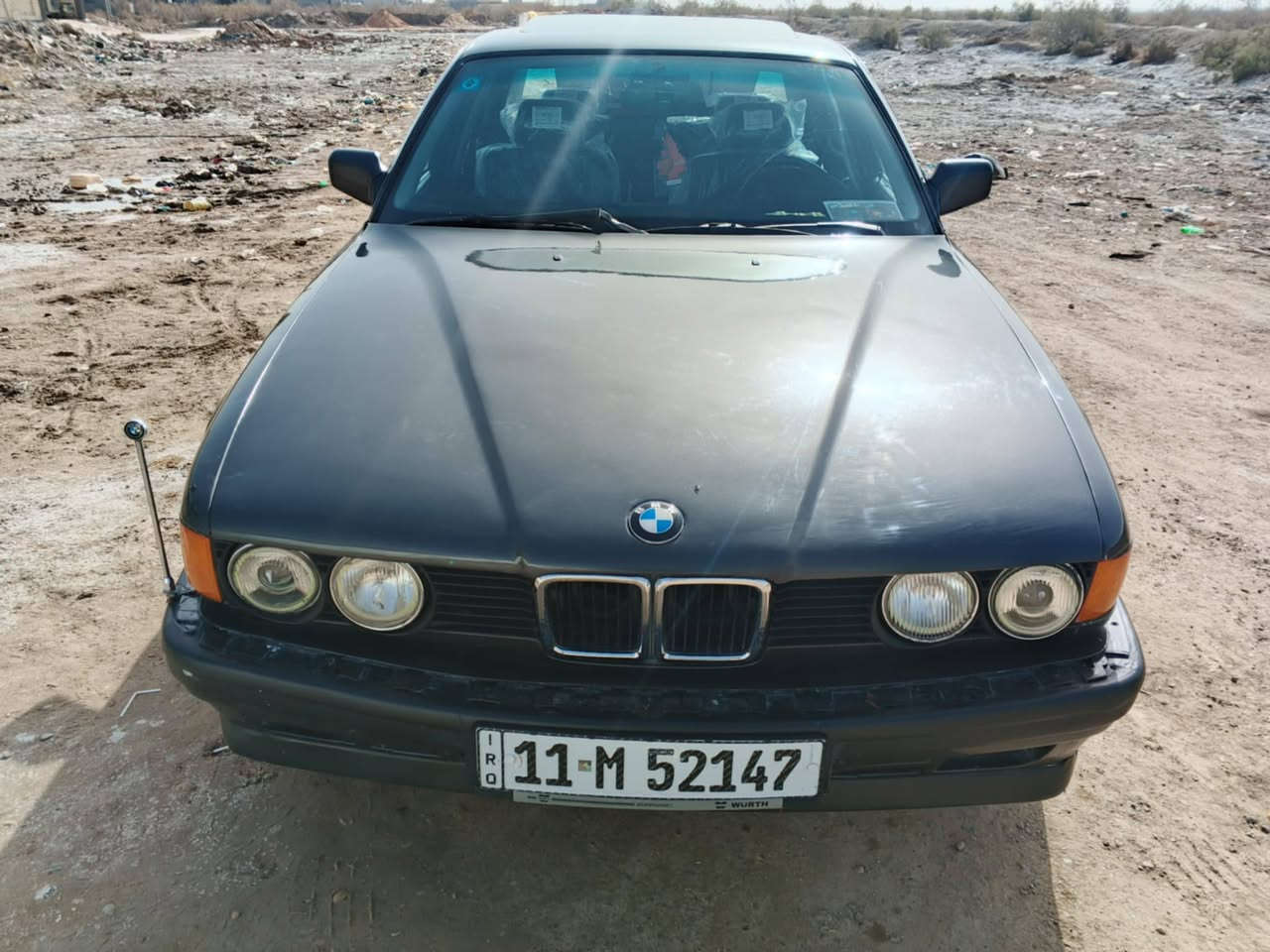 بي ام 735 اصل
موديل 92 رقم بغداد دولي بااسمي گير ومكينة مكفولاتحدادية جديدة تخم تاير جديد 
ويل شمسي دبل ارباك مكفولة من ضربة والخياس 
مصبوغه جماليه جديدكهربائيات ع وضع شركة 
السعر/ 52
عنوان بابل الاسكندرية ***********
