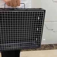 منقل شواء جديد بل باكيت لوك  حديده قوي قابل للطي تصفط  كلش مرتبه بل سف...