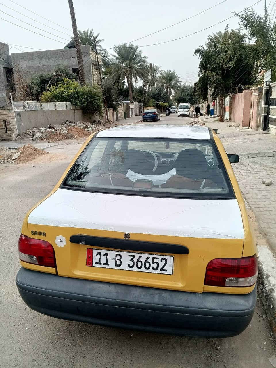 السلام عليكم سايبا موديل 2011 باسمي رقم بغداد انكليزي سنوية الى (27) كاملة هزة مصفرة هيئة وغرامات تحويل ثاني يوم سيارة من كير ومحرك وشواصي وصدر ودواخل انظاف ما نقصها اي شيء فقط باب الاسائق مبدل مكاني بغداد المحمودية السعر 28وبيها مجال...
رقم الهاتف بي واتساب.‏ ‪***********‬‏
