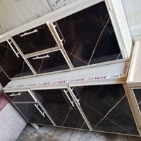 كاونتر المنيوم سنك متر و٢٠ سم القطعتين متر ونص السعر ٣٠٠ المكان الكريع...