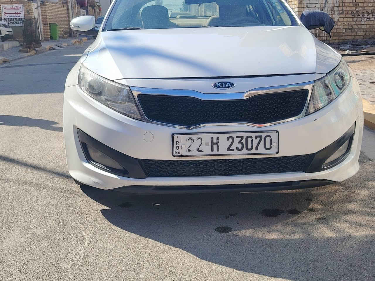 سلام عليكم كيا ابوتما خليجي موديل /12/ 
صدر أمامي خلفي نضيف تدفئه تبريد شغلات مكينه كير خير من الله سياره مصبوغه حزام / سياره بل كوت رقم اربيل هزه جديد سنويه جديد ضربه بل باب الخلفي وضربه بل باب ألمامي  ضربات بسيطه مبينات بل صور سياره بيه منضومه غاز/ مكينه 2000/ هاذه رقمي ما متواجد عل خاص /*********** / سياره بلاش 118 وبيه مجال حك الجيه / سياره احله من صور / ترهم مراوس حسب القناعه /
