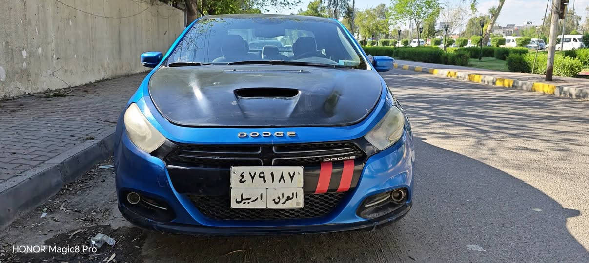 السلام عليكم دودج دارت 2016 للبيع
مكينة 2400 ( كير ومحرك مبدل جديد قبل 6 اشهر )

مواصفاتها :
بصمة 
تشغيل عن بعد
فول تحكم ستيرن
كاميرة دوارة
شاشة دشبول ديجيتل
شاشة فحص اعطال
كشنات جلد مطرزة احمر
تدفئة كشنات امامية + ستيرن
حساس تايرات 
لد خلفي
مسويلها ادامة جديدة + مسوي اغلب الصدر 
تحتاج تلحيظات بسيطة
السيارة رقم اربيل ( سنوية ساقطة )
الضرر جاملغ امامي + بنيد ( داخل العراق باب السايق والباب الخلفي بيهم صبغ على اثر دحجة )

السعر 88 وبيها مجال بسيط
للتواصل ***********
