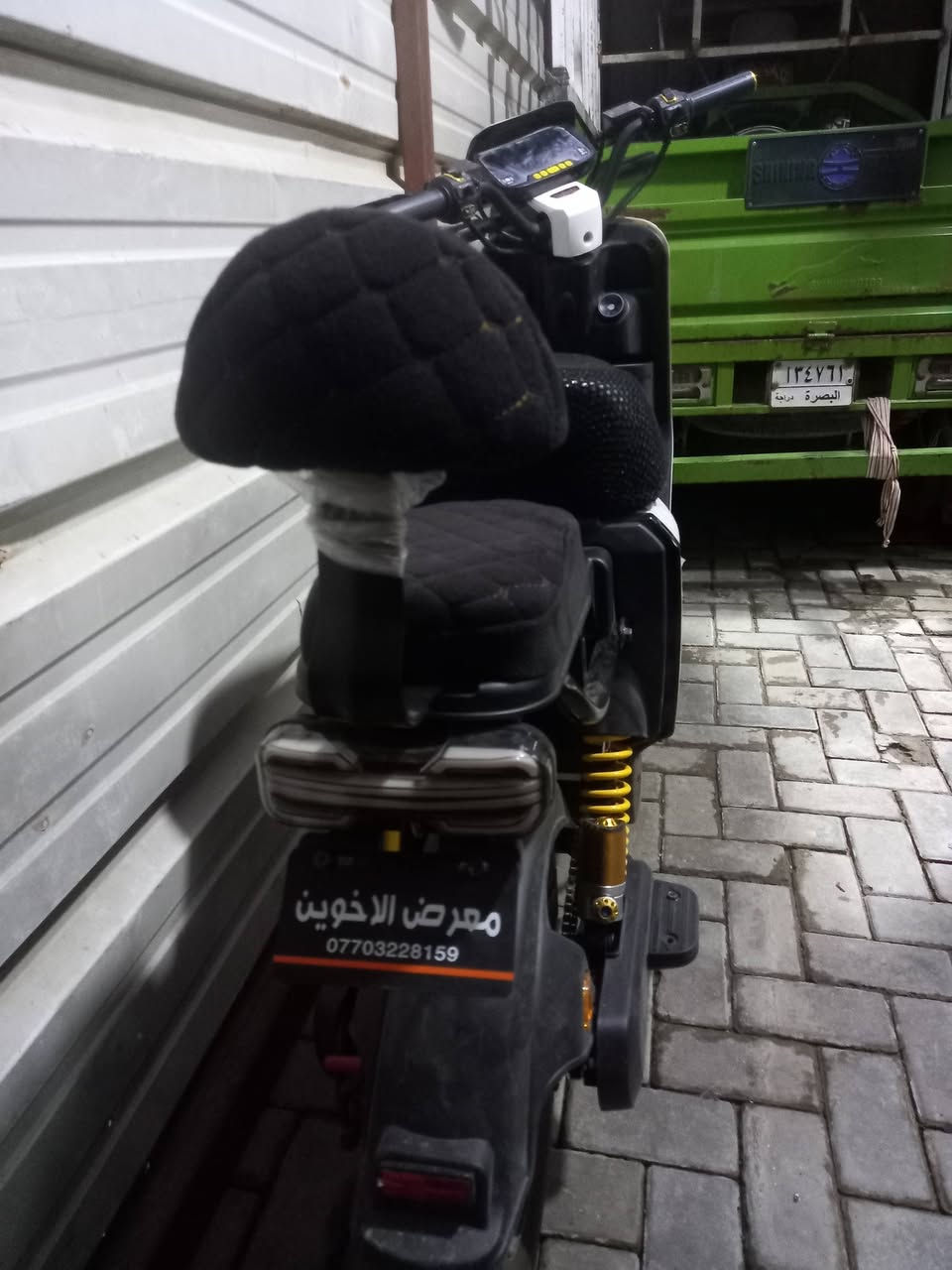 سلام عليكم دراجه شحن للبيع ار 11 جديده بل باكيت اقل استخدام اسبوع
السعر 700 وبيها مجال قليل


**إذا كنت صاحب هذا الإعلان وتريد حذفه لأي سبب، رجاءا أرسل رسالة إلى الدعم الفني**