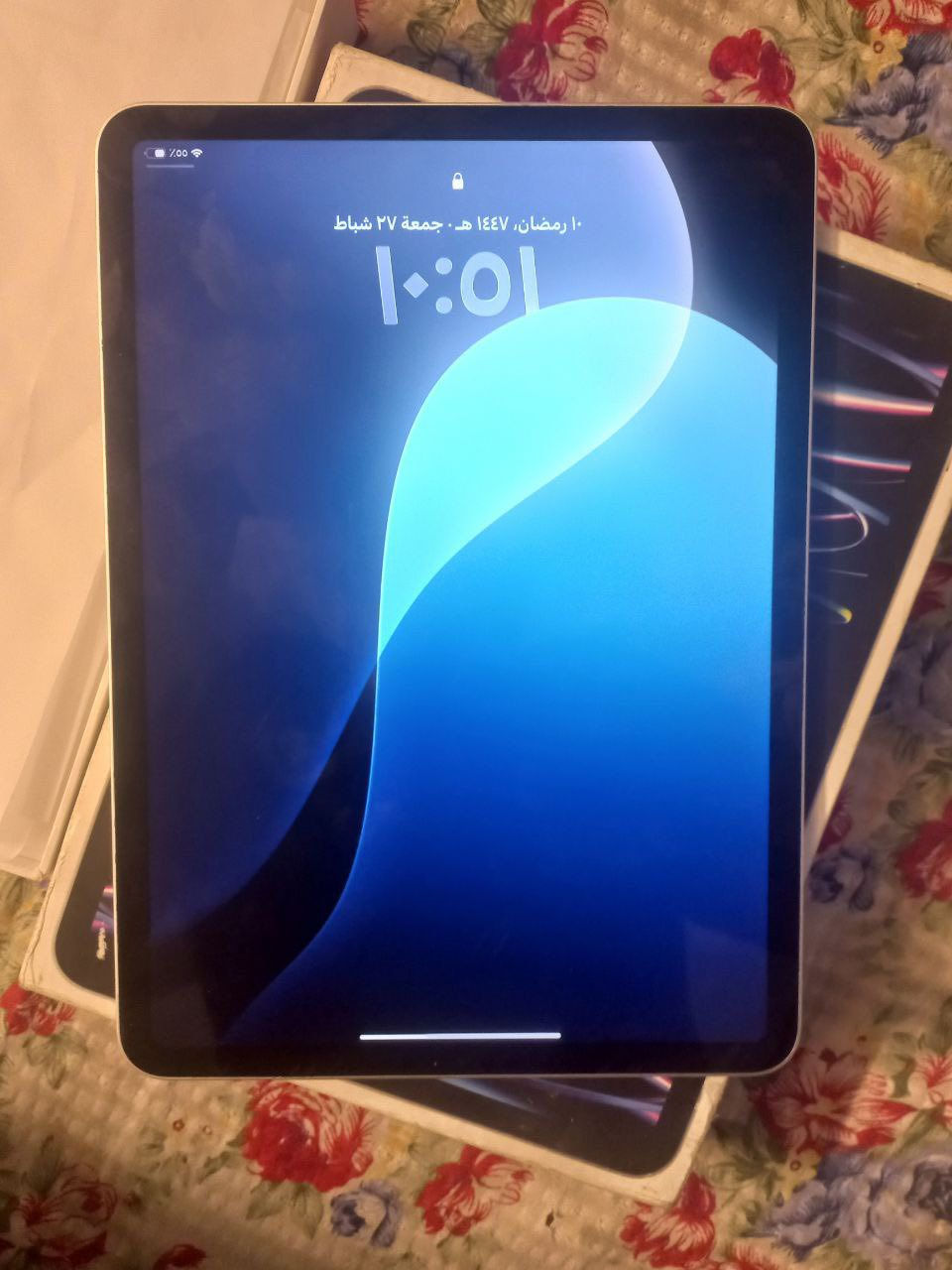 ألسلام عليكم ايباد ابل M2  للبيع
المواصفات:

معالج m2

موديل: 2023

بطاريه لو 90 لو 91

الشاشه 120هرتز

الذاكره: 256

نضافه الجهاز 96٪

ملحقاته: كارتونه شاحنه كيبل  

السعر 650 منهي 

رقم وتساب. ***********
