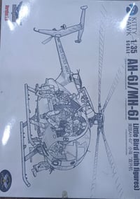 طيارة تركيب • مقياس ١/٣٥ • AH-6J/MH-6J