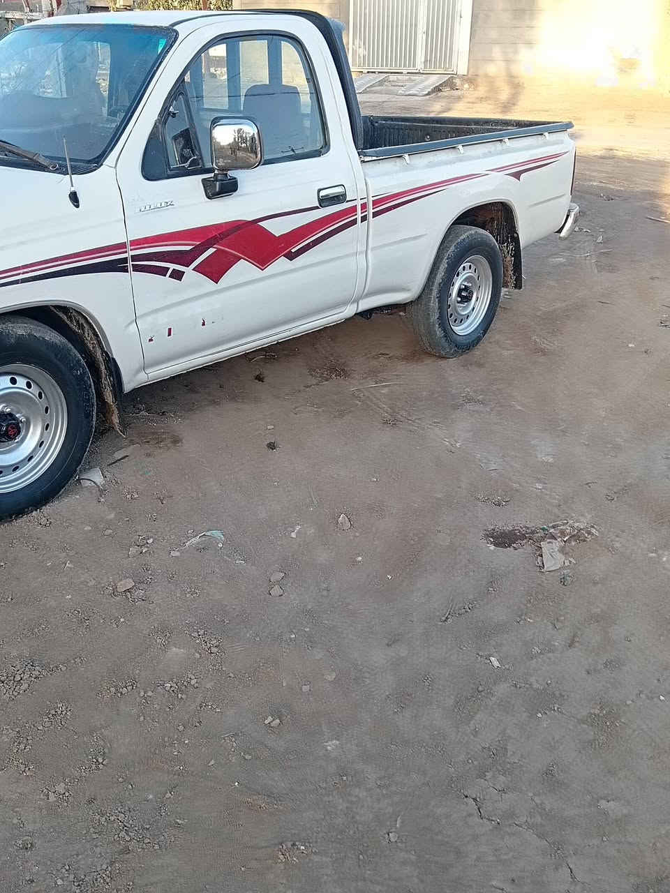 السلام عليكم
للبيع هايلوكس موديل 2005 رقم قادسيه تحويل مباشر
بيه صبغ بالقماره محرك كير شاصي مكفولات كهربائيات شغاله حداديه جديده تايرات فوك النص
استيرن باور محرك حاويه السعر 78
اي استفسار اتصل وتدلل *********** مكاني الديوانية قضاء عفك
