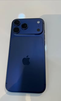 آيفون ١٧ برو ماكس نيلي • شاشة مبدلة شاصي متضرر • حله