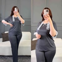 تراك نسائي • فانيلا زبده • فري سايز ٥٠-٨٥ك