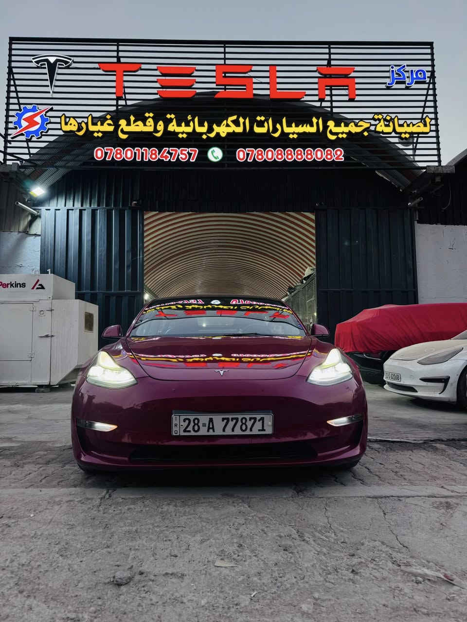 السلام عليكم ورحمه الله وبراكاته

2023 TESLA MODEL 3
الون احمر ♥️
بدون ايرباك ✅
السياره اون لاين ومحدثه اخر اصدار 
اليساره بحاله ممتازه جداً
السياره مرقمه نجف وجاهزه من كلشي 
 
الحادث موضح بالصور 
جاملغ ايمن + بنيد تبديل وصبغ
بيع فقط بدون مراوس
السعر 16500$💵💵
عنواننا النجف الشارع القوسي 
� للاستفسار والمزيد من التفاصيل التواصل خاص أو اتصال
***********
***********
