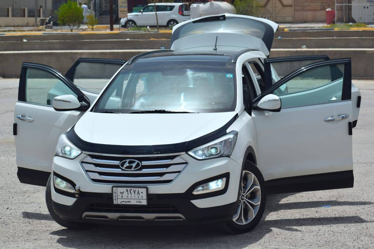 سنتافي سته سلندر مكينه (3300) دوش لون ابيض صدفي موديل(2013) رقم بغداد ماشيه (150)الف كيلو متر وارد  خليجي فول مواصفات سياره تاخذهه من البيت على ضمان وين ما تريد تفحص افحص ما بيهه اي نقص السعر (153) صور السونار مرفوقه
للاتصال // ***********
