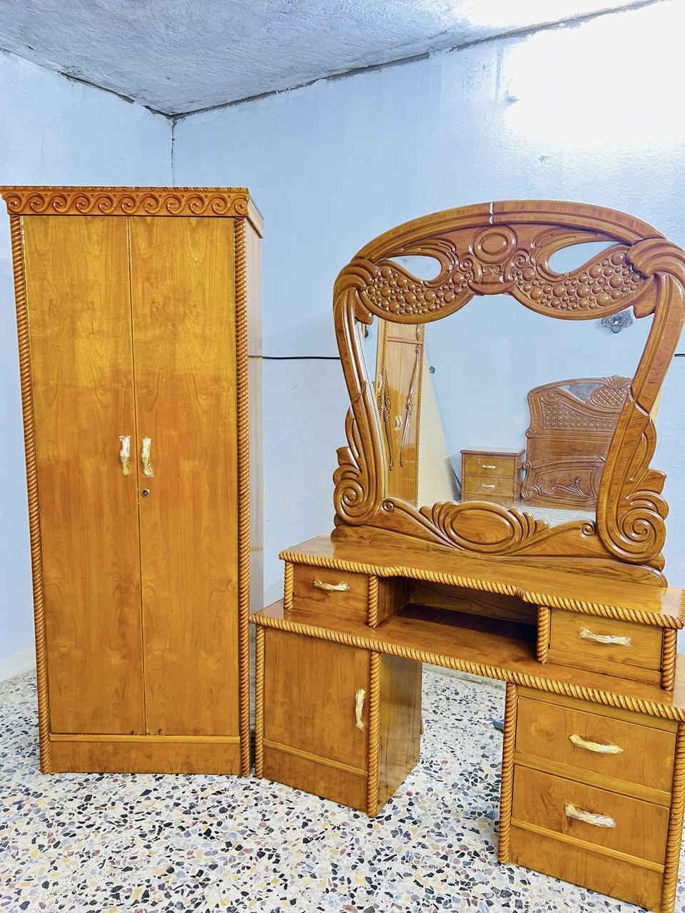 غرفه صاج 💭🛏️
غرفه تزكام صاج غني عن التعريف 
داخل وخارج صاج ظهر جرجوبه سعر 850
توصيل بغداد مجاني محافظات بكروه عنوان بغداد مدينت الصدر اكو توصيل للحجز ولستفسار عن هاذ رقم ***********🚛🚛💥
