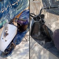 بصرة الأمن الداخلي • دراجة سوزوكي • كوم حديد