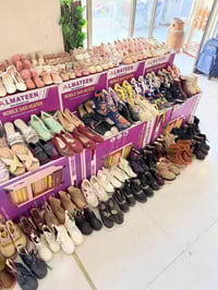 شلعة احذية • اطفال ونسائي • ٦٠٠-٧٠٠ قطعة