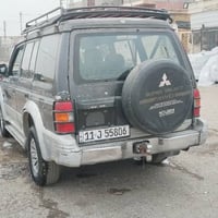 باجيرو موديل 93. محرك راس الثور 3000. السياره خير من الله امام عينيكم ...