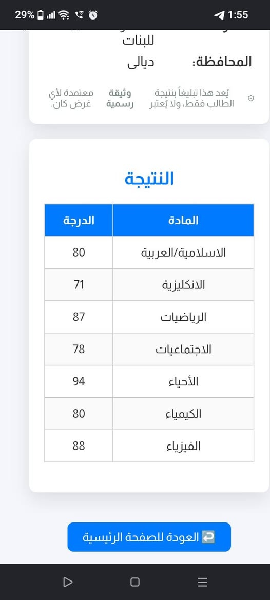 تعلن الدكتورة سُرى السامرائي
فتح تسجيل لدور الثاني للثالث متوسط حصراً المواد العلميه 
اللغة العربيه والانكليزي ورياضيات واحياء وفيزياء  والكيمياء
علماً المبلغ بسيط جداً  هوة فقط( ٧٥ الف) مقارنه بباقي التدريسين ياخذون٣٠٠الف هذا مبادره ني لجميع العوائل  ودرجه النجاح مضمونه بأذن الله تعالى ♥

​📍 المكان: [السكك قرب جامع احمد بن حمبل ]
📞 للحجز والاستفسار: مراسلة الخاص 
او مرسلة الوتساب على هذا الرقم ☜***********
