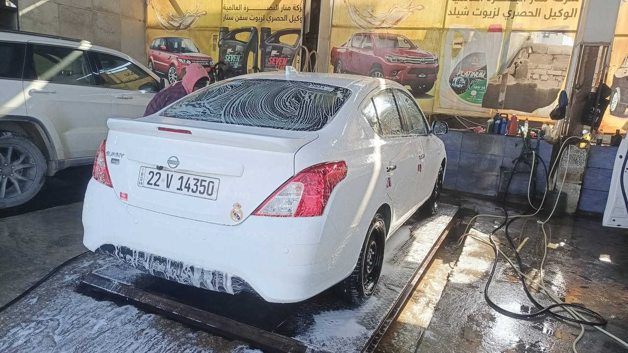 سلام عليكم نيسان صني موديل 24 ماشيه 14 الف كفاله عامه للبيع سعر 132 وبيها مجال مكاني بصره للأستفسار ***********
