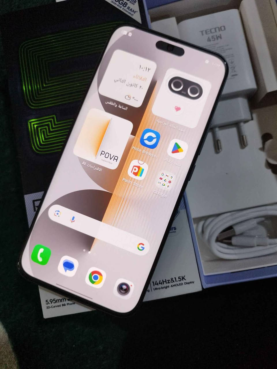 جهازي راقي 

ذاكره 256 رام 16 

144 هيرتز معدل الشاشه

شاشه اوملد فول اج دي بلص 

بصمه بالشاشه 

بطاريه5160

شاحنه45واط
مرواس ايفون فقط 

الرقم *********** النجف, العراق
