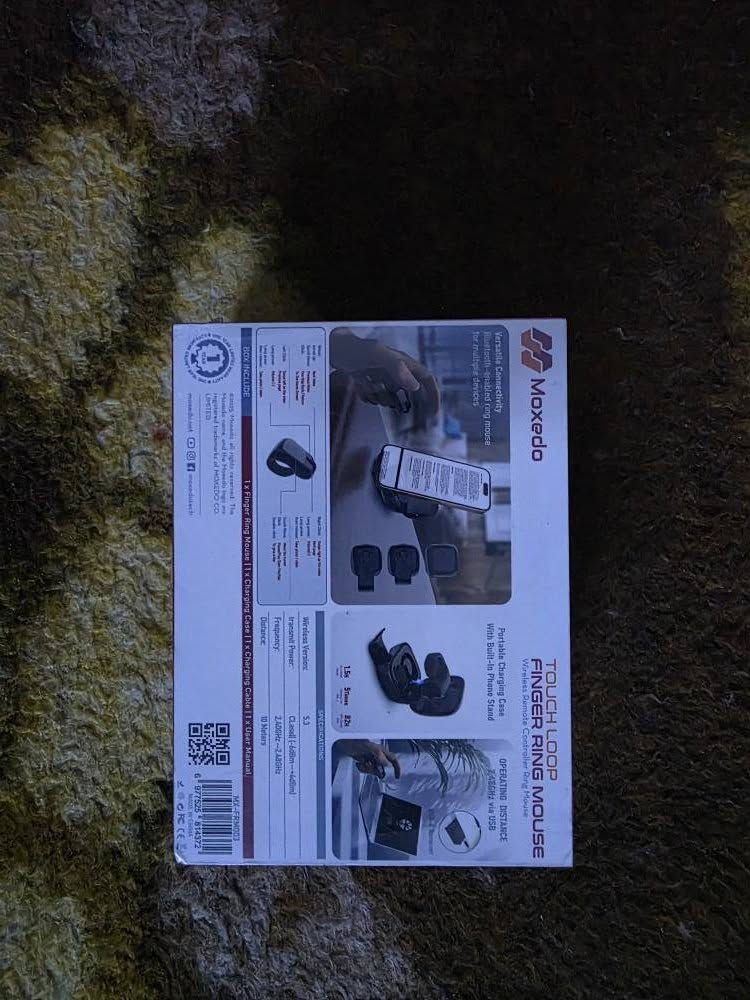 ماوس خاتم (Finger Ring Mouse) من Moxedo موديل MX-FRM003 يصلح للربط على الحاسوب واجهزة الموبايل الايفون والاندرويد يفيد جدا للتصفح ومريح جدا بغداد, العراق


**إذا كنت صاحب هذا الإعلان وتريد حذفه لأي سبب، رجاءا أرسل رسالة إلى الدعم الفني**