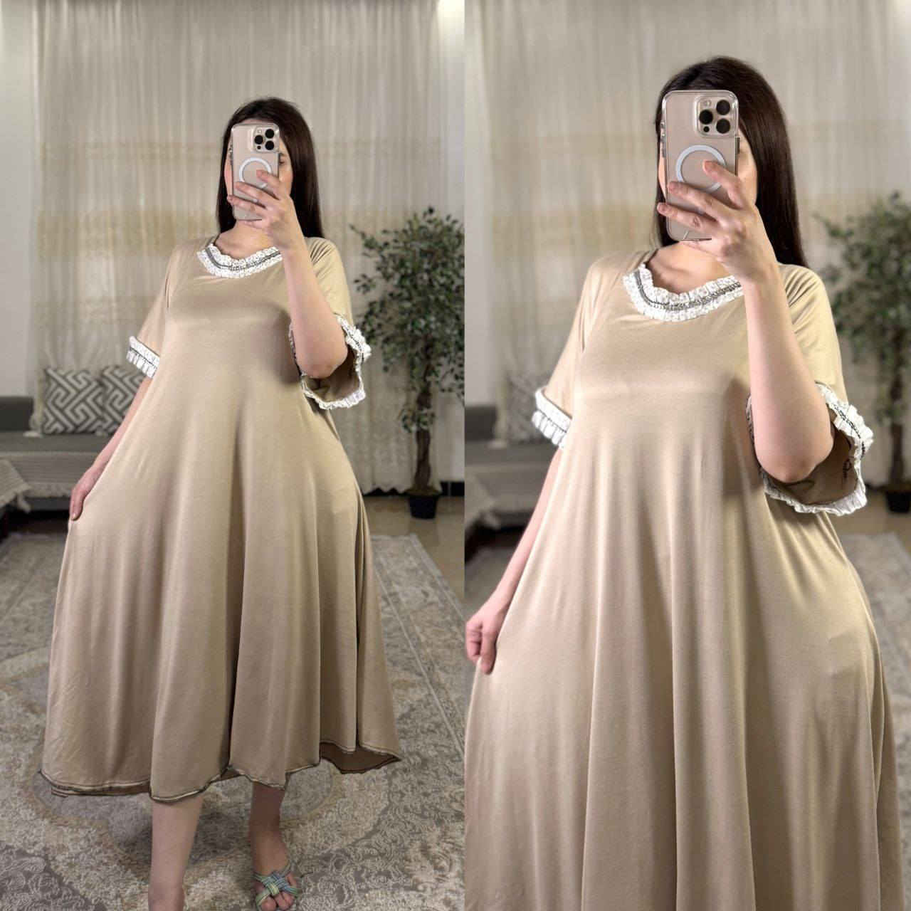 قصيرة  نسائي كلوش مترين
 
 خامة  زبدة شرط الفحص 

فري سايز لحد 125 كيلو 

الدرزن 65

توصيل جميع المحافظات 5 الف

فقط 2 جمله كربلاء, العراق


**إذا كنت صاحب هذا الإعلان وتريد حذفه لأي سبب، رجاءا أرسل رسالة إلى الدعم الفني**