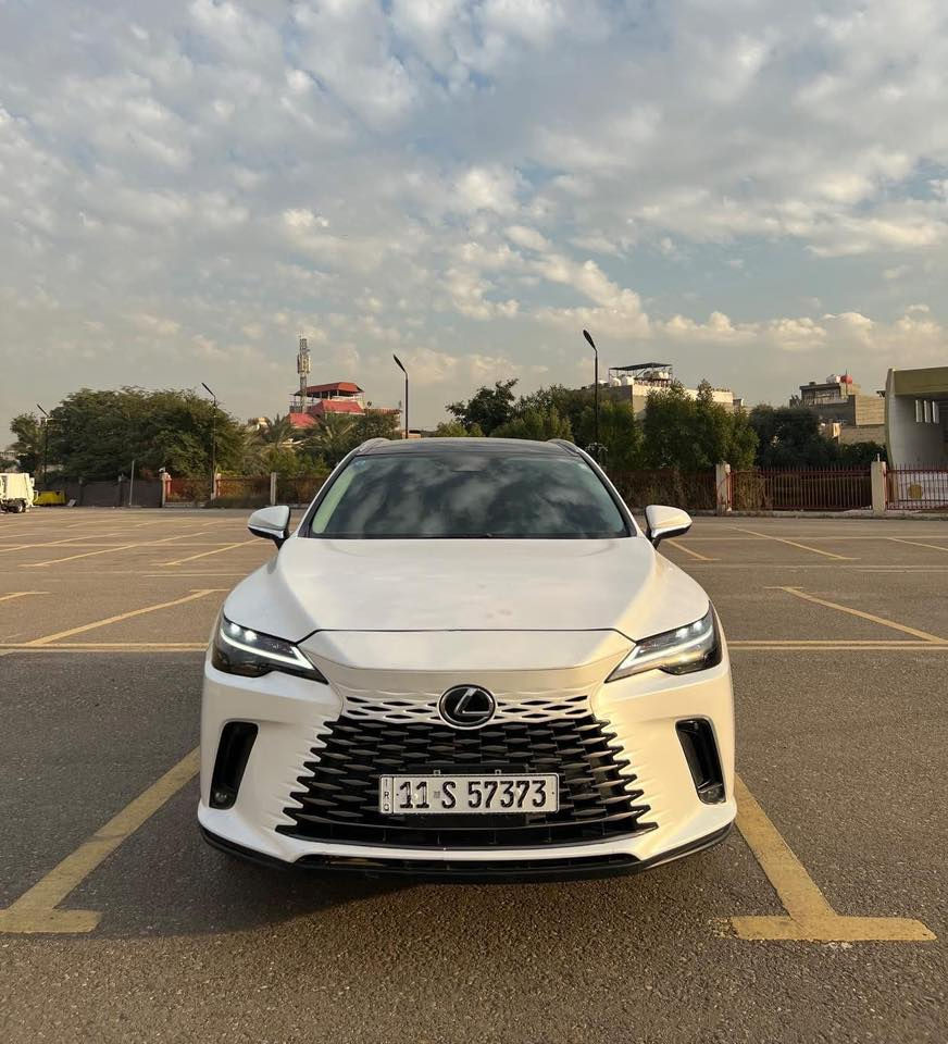🚗 Lexus RX 350h — موديل 2023
حالة فوق الممتازة / نظيفة جداً / فخامة + اقتصاد

الممشى: (14,000) كم
اللون الخارجي: (ابيض صدفي )
اللون الداخلي: (ابيض)
الدفع: AWD
المواصفات:
 • هايبرد اقتصادي جداً
 • شاشة كبيرة وتطبيقات حديثة
 • كاميرا خلفيه
 • رادار + تنبيه خروج المسار
 • بصمة تشغيل
 • شحن لاسلكي
 • LED كامل
 •     مقاعد مريحة مع تبريد/تدفئة
الضرر : صبغ نصف الجوملغ المامي والباب المامي صبغ ونصف الباب الخلفي

💰 السعر المطلوب: ($36,000)وبيه مجال
📞 للتواصل: 
***********
***********
او زيارة موقع شركة الناجح العالميه بغداد حي الجامعه نفق الشرطه مقابيل مختبر الرازي
